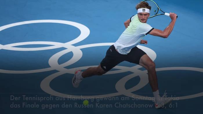 Video: Deutscher Tennisspieler Zverev gewinnt Olympia-Gold