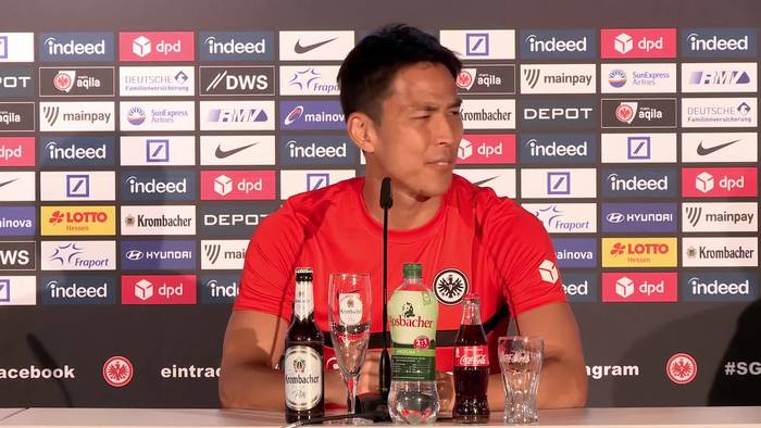 Video: Frankfurts Vizekapitän Makoto Hasebe: „Wir können über die Champions League sprechen“