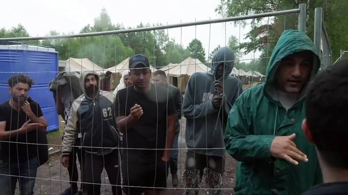 Video: Migrantenkrise in Litauen: 