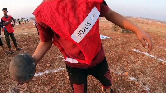 News video: Lichtblick im syrischen Lagerelend: Olympiade der Flüchtlingskinder