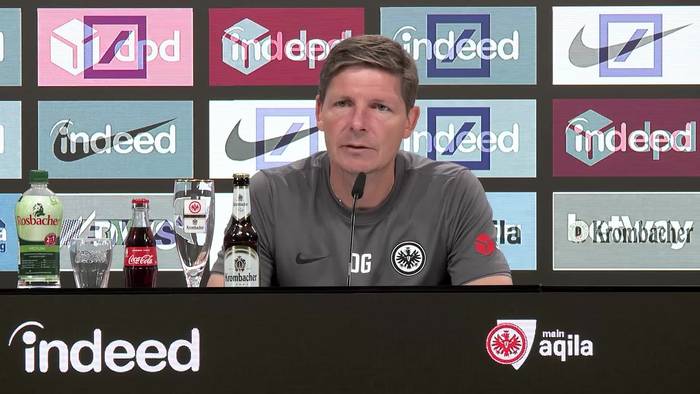Video: Das sagt Frankfurts Trainer Glasner über Auftaktgegner Dortmund und einen möglichen neuen Stürmer