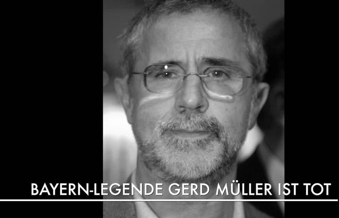 Video: Bayern-Legende Gerd Müller ist tot