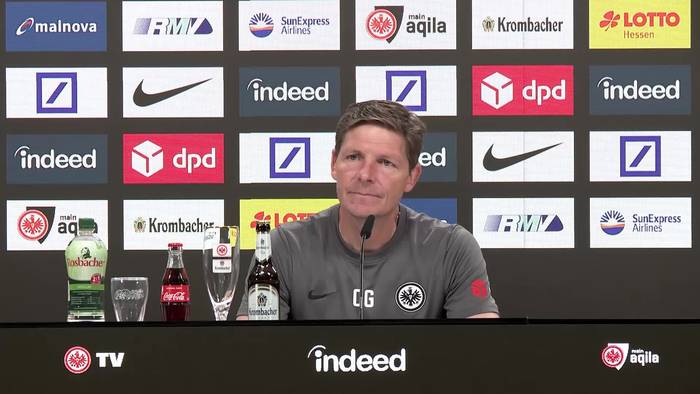 News video: Klartext von Eintracht-Coach Glasner vor dem Heimspiel gegen Augsburg