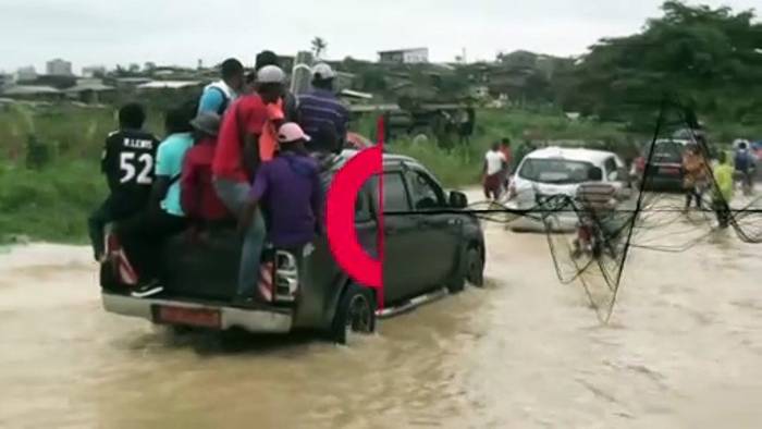 Video: Heftige Überschwemmungen in Kameruns Millionenstadt Douala