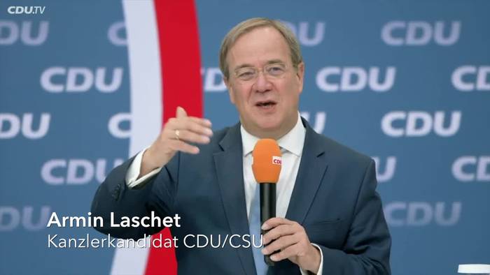 News video: Achtköpfiges Laschet-Team für den Wahlkampf-Endspurt