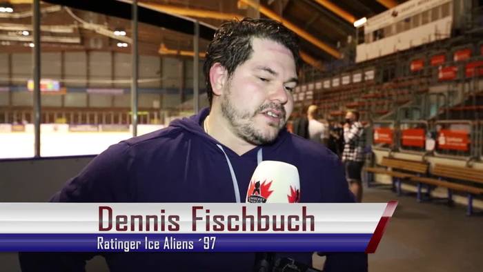 News video: Endlich wieder Eishockey! Große Vorfreude bei Dennis Fischbuch und seinen Ice Aliens