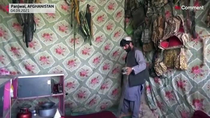 Video: Waffenhändler in Afghanistan: Jede Menge US-Modelle im Angebot