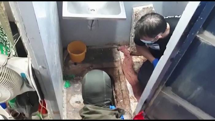 Video: Flucht durch Tunnel: Israel sucht nach 6 flüchtigen Palästinensern
