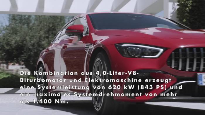 Video: Die Details des AMG spezifischen Performance Hybridantriebs- Verbrenner vorn, E-Maschine im Heck