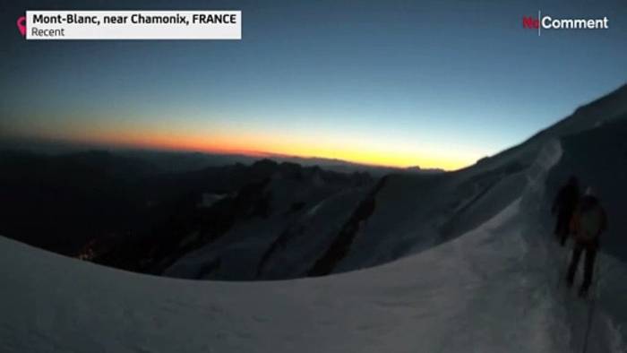Video: Sonnenaufgang auf dem Mont Blanc