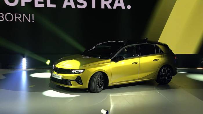 Video: IAA MOBILITY 2021 - Weltpremiere Opel Astra