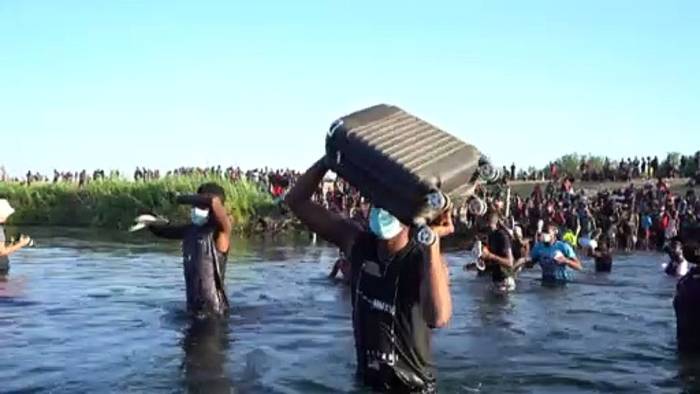 Video: Von Texas zurück nach Haiti: Tausende Migranten werden ausgeflogen