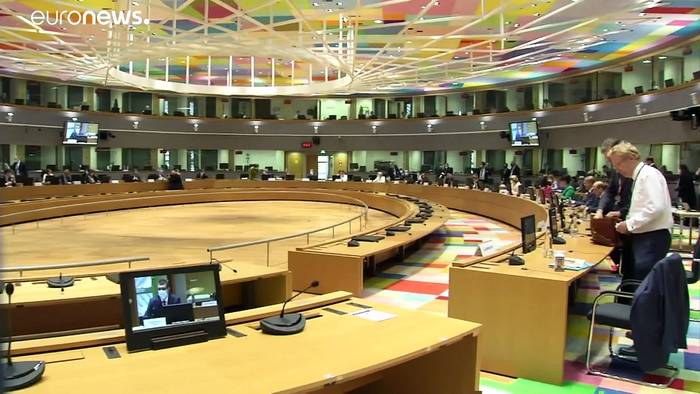 Video: EU-Außenministertreffen: EU bleibt bei Nordirland hartnäckig