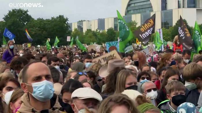 Video: 24. September 2021: Greta Thunberg beim Klimastreik in Berlin