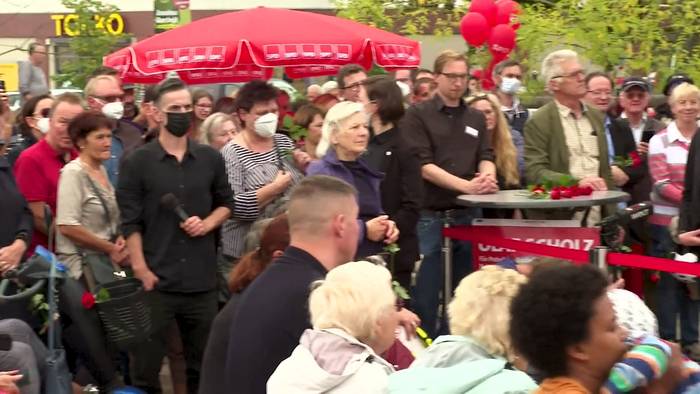 Video: Wahlkampfabschluss der SPD: Häuser bauen für die Gigabit-Gesellschaft