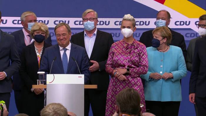 Video: Wer mit wem? Scholz (SPD) und Laschet (CDU) wollen Kanzler werden