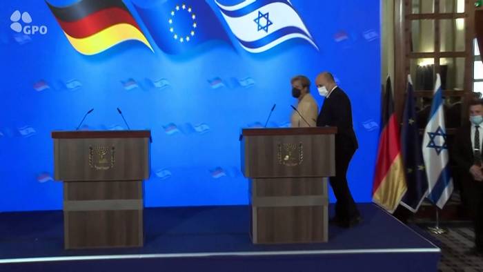 Video: Merkel: Abschied in Israel