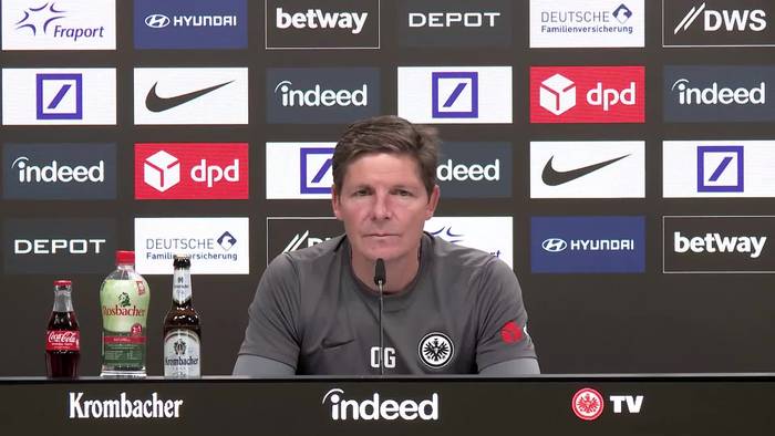 Video: Eintracht-Coach Glasners erstes Spiel 