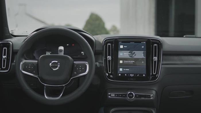 News video: 2022 Volvo C40 Recharge Pure Electric - Konnektivität und Infotainment