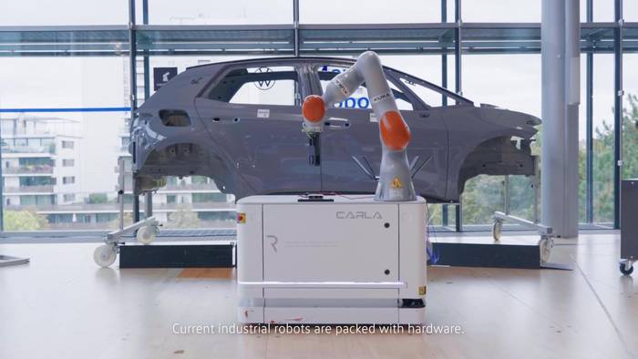 Video: Auf dem Weg zur Smart Factory - Volkswagen erprobt 5G für die Produktion