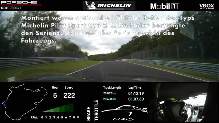 Video: On-board-Clip - ein Prototyp des 718 Cayman GT4 RS auf der Nürburgring-Nordschleife