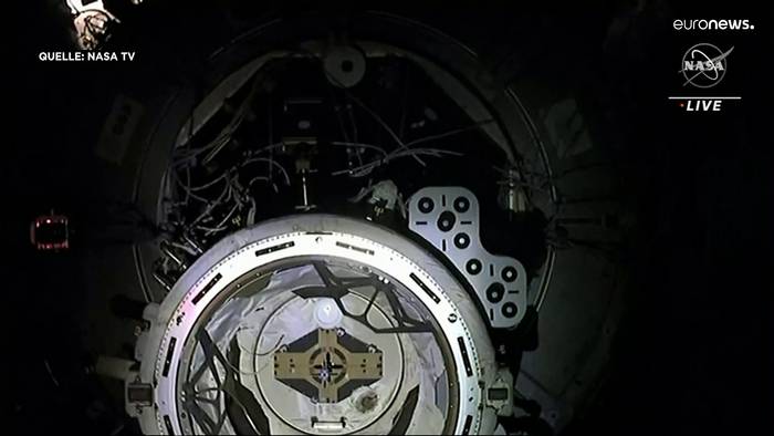 News video: Auf der ISS: 