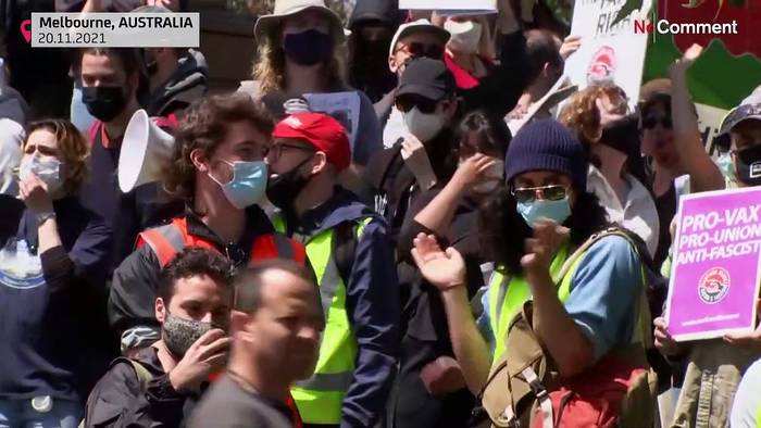 Video: Tausende protestieren in Australien gegen Corona-Regeln