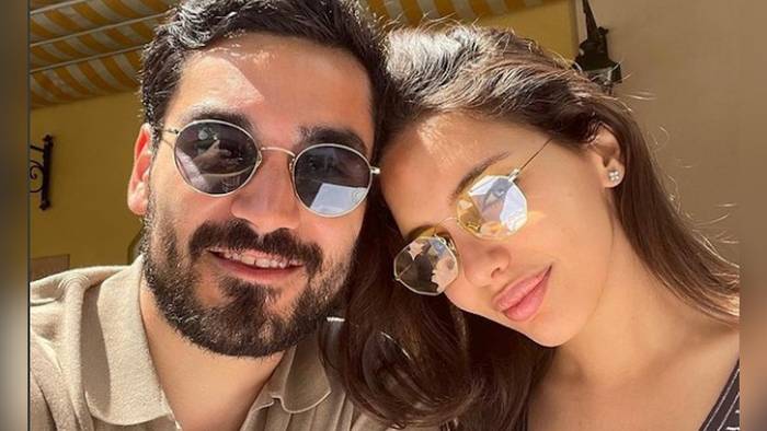 News video: So romantisch haben sich Ilkay Gündogan und Sara Arfaoui verlobt