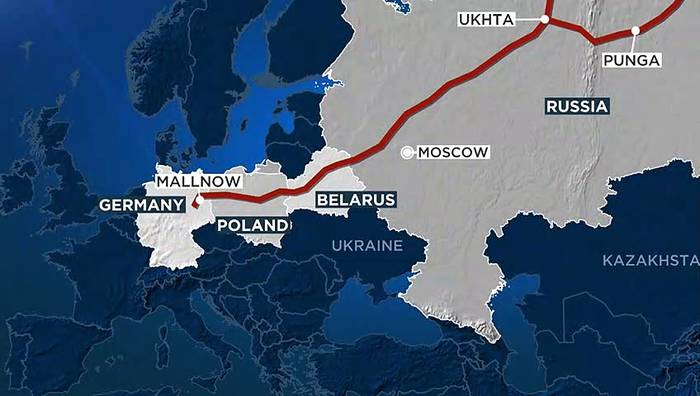 Video: Jamal-Pipeline in Brandenburg: Russland stoppt Gas-Lieferung