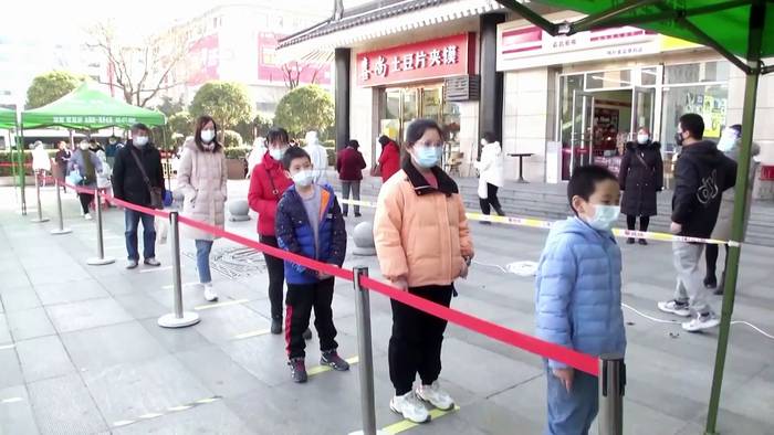 Video: Corona-Massentests in China -  Lockdown für 13-Millionen-Stadt Xi'an