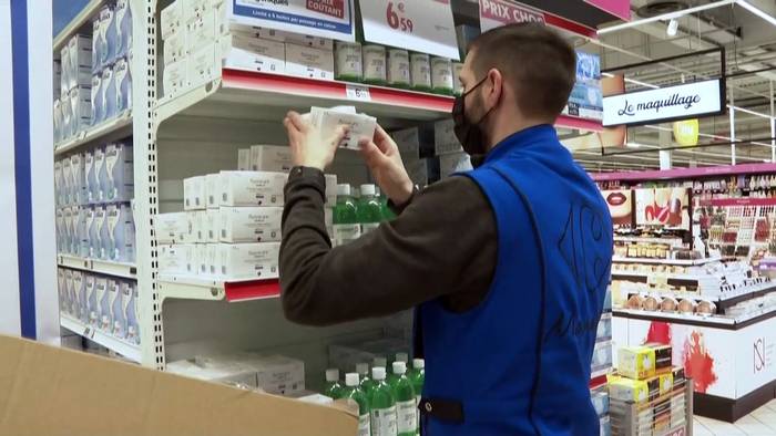 News video: Covid-Selbsttest in Frankreich im Supermarkt zu kaufen