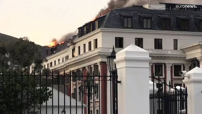 News video: Feuer in Kapstadt: Mutmaßlicher Brandstifter festgenommen