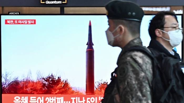 Video: Nordkorea: Zweite Rakete innerhalb einer Woche getestet