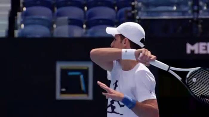 Video: Fall Djokovic: Erstrundengegner steht fest - Teilnahme bleibt offen