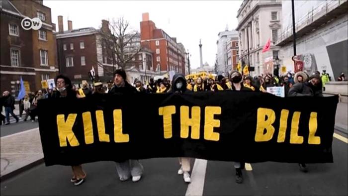 Video: Streit über neues britisches Polizeigesetz
