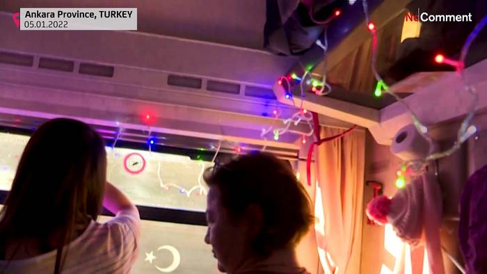 News video: Durchs verschneite Anatolien: Im Zug von Ankara nach Kars - 1.300 km in 32 Stunden