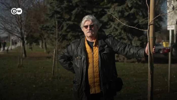 Video: Zagreb: Der Mann mit den Bäumen