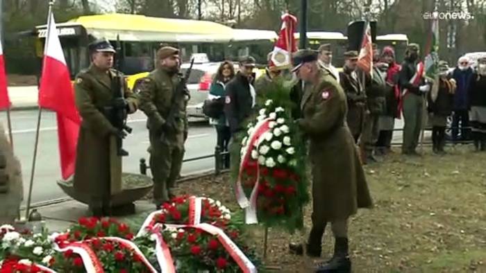 News video: Warschau: Gedenken an Opfer des Nationalsozialismus