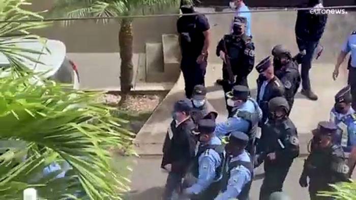 News video: Kaum aus dem Amt, schon festgenommen: Honduras' Ex-Präsident Hernández