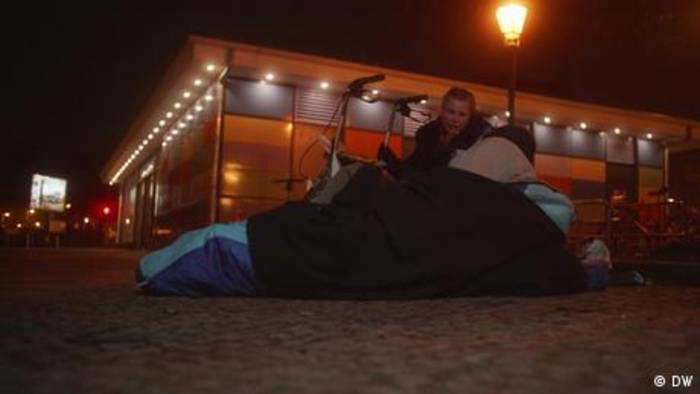 News video: Der Kältebus in Berlin hilft Obdachlosen
