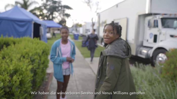 Video: „King Richard“: Video zeigt Venus und Serena Williams bei den Dreharbeiten