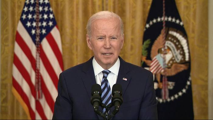 News video: Biden: USA greifen nicht militärisch in den Krieg ein
