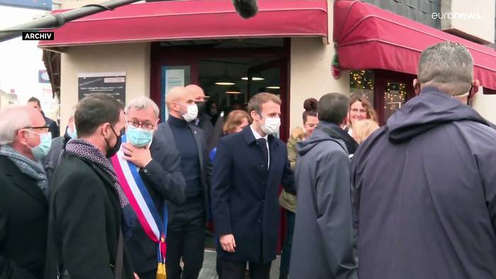 Video: Präsidentschaftswahl in Frankreich, Macron verkündet: 