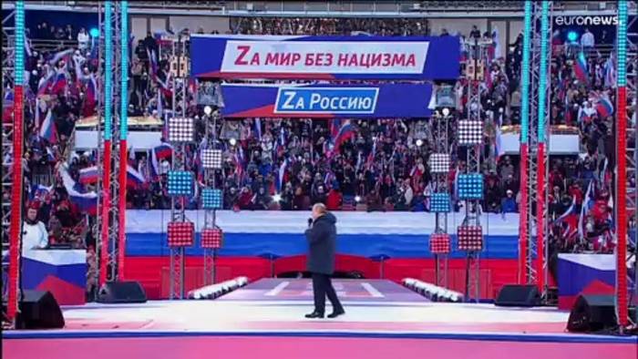 News video: Peinliche Putin-Show? Martialische Sprüche im Luxus-Anorak für 15.000 Dollar