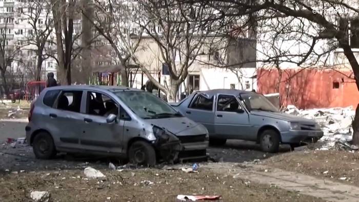 News video: Häuserkampf und ein Fluchtkorridor: Wie lange hält Mariupol noch stand?