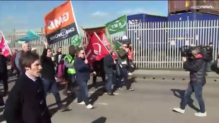 News video: Fährunternehmen P&O entlässt 800 Beschäftigte: Vorerst keine Überfahrt Dover-Calais