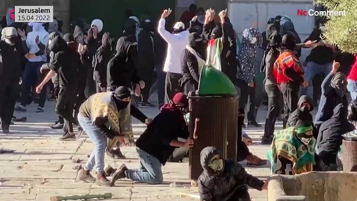 Video: Auseinandersetzung in Jerusalem
