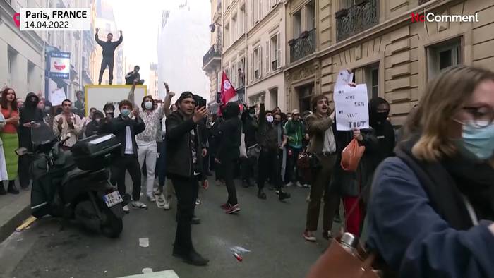 Video: Clash der Generationen? Studierende protestieren in Paris
