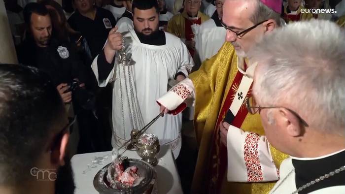 Video: Christen aus aller Welt feiern Ostern in Jerusalem