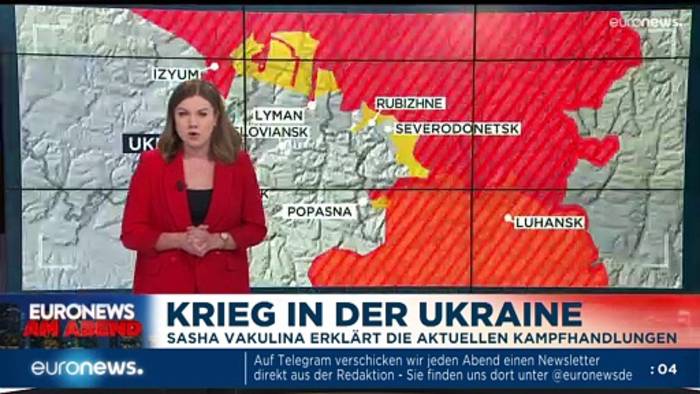 Video: Ukraine-Krieg Tag 62 - Doch deutsche Panzer: Euronews am Abend 26.04.22